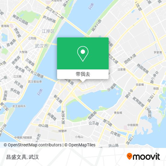 昌盛文具地图
