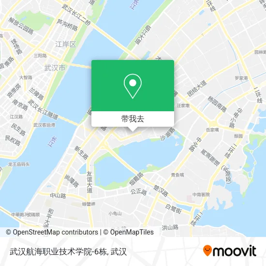 武汉航海职业技术学院-6栋地图