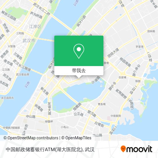 中国邮政储蓄银行ATM(湖大医院北)地图