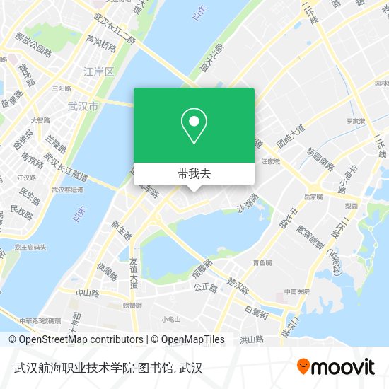 武汉航海职业技术学院-图书馆地图