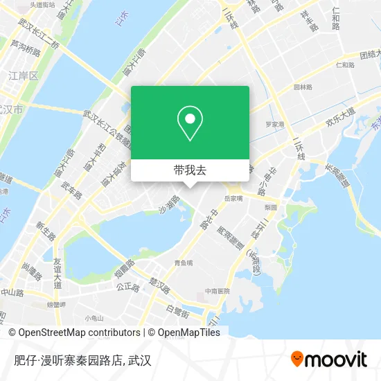 肥仔·漫听寨秦园路店地图