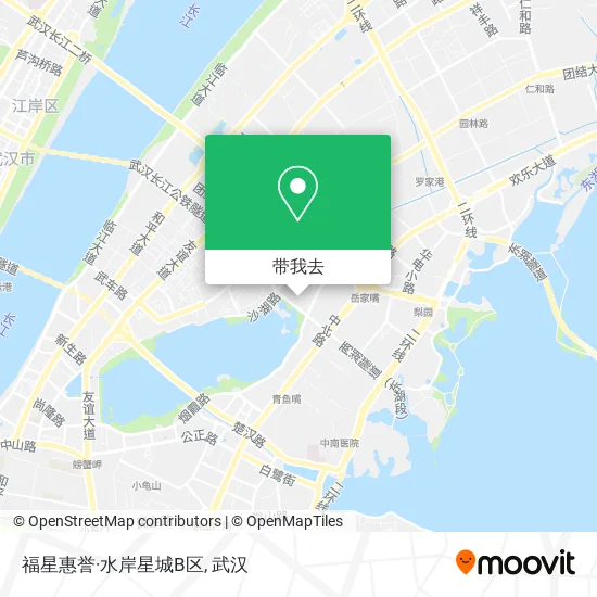福星惠誉·水岸星城B区地图