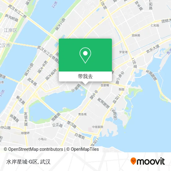 水岸星城-G区地图