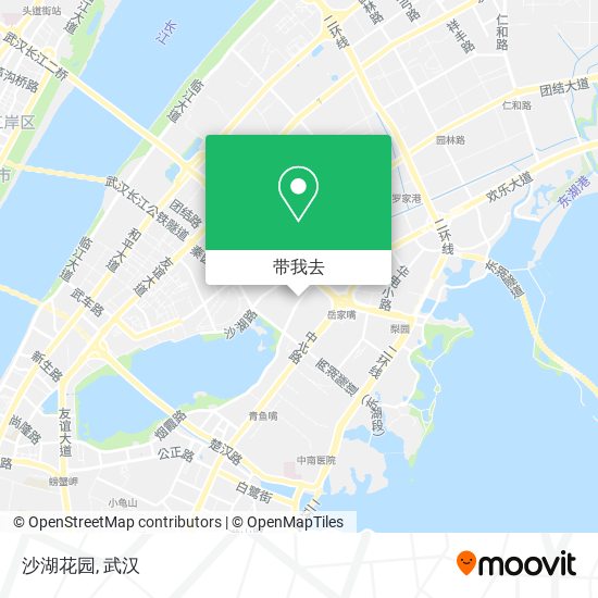 沙湖花园地图