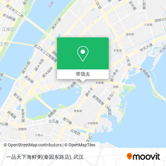 一品天下海鲜粥(秦园东路店)地图