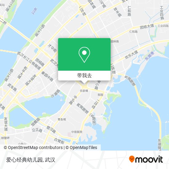 爱心经典幼儿园地图