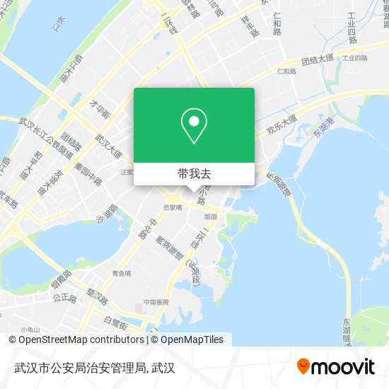 武汉市公安局治安管理局地图
