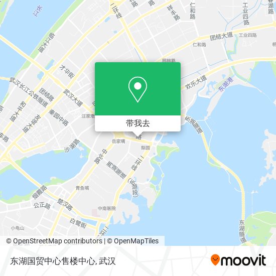 东湖国贸中心售楼中心地图