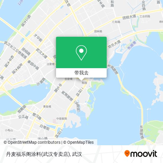 丹麦福乐阁涂料(武汉专卖店)地图