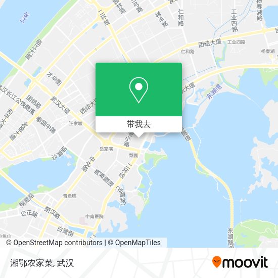 湘鄂农家菜地图