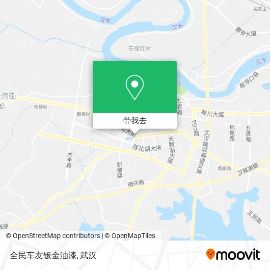 全民车友钣金油漆地图