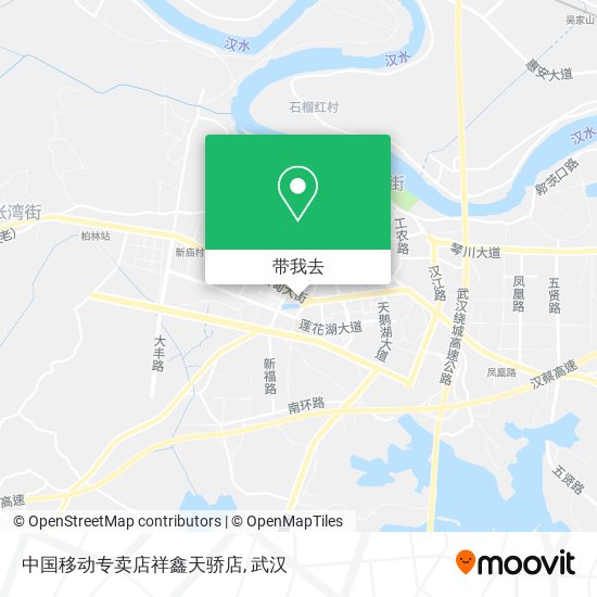 中国移动专卖店祥鑫天骄店地图
