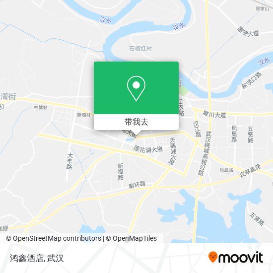 鸿鑫酒店地图