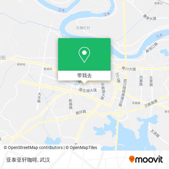 亚泰亚轩咖啡地图