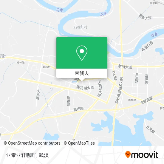 亚泰亚轩咖啡地图