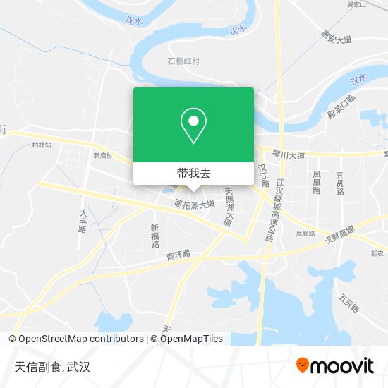 天信副食地图