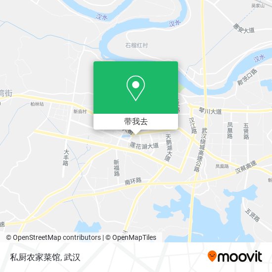 私厨农家菜馆地图