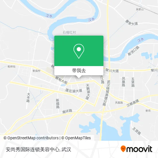 安尚秀国际连锁美容中心地图