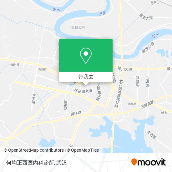 何均正西医内科诊所地图