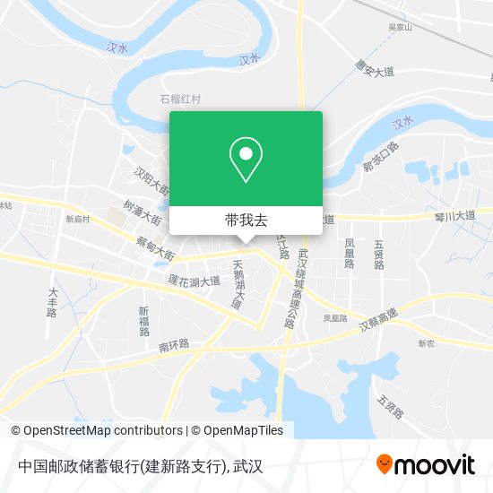 中国邮政储蓄银行(建新路支行)地图