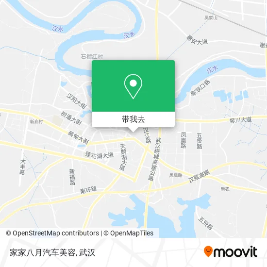 家家八月汽车美容地图
