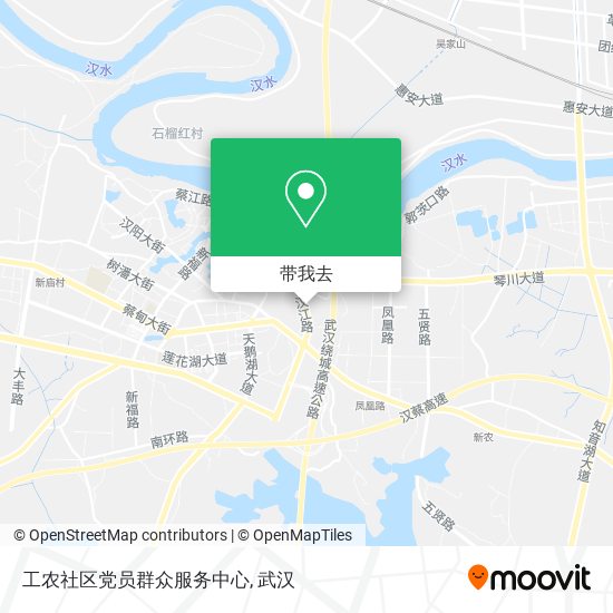 工农社区党员群众服务中心地图