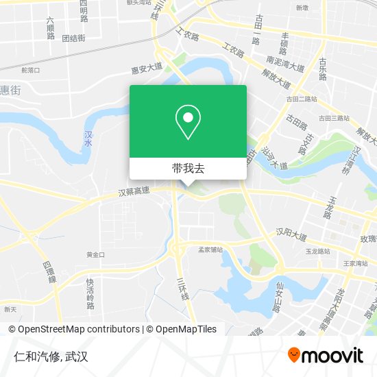 仁和汽修地图