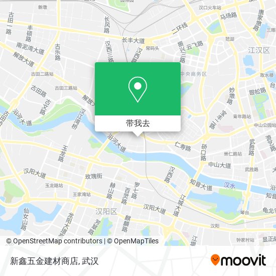 新鑫五金建材商店地图