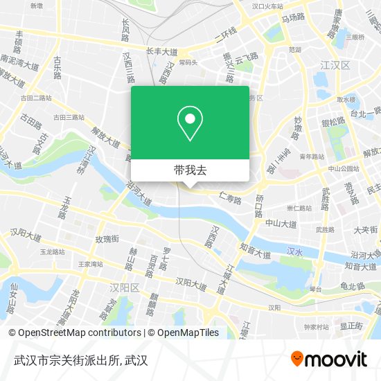 武汉市宗关街派出所地图