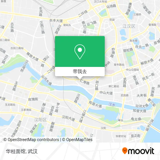 华桂面馆地图