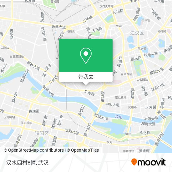汉水四村8幢地图