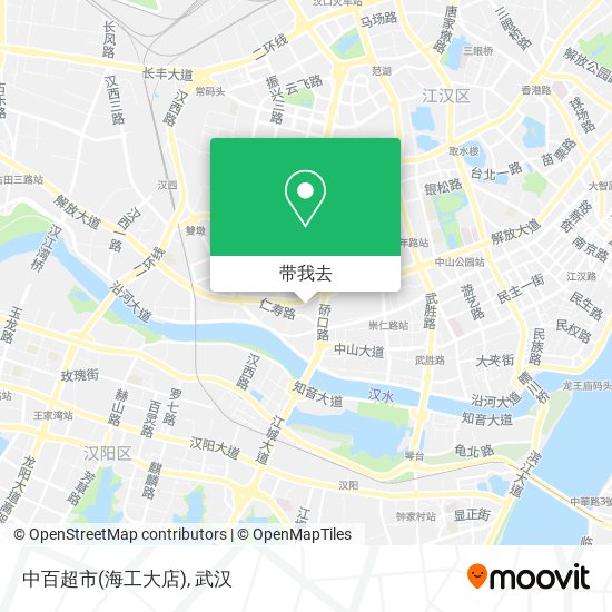 中百超市(海工大店)地图