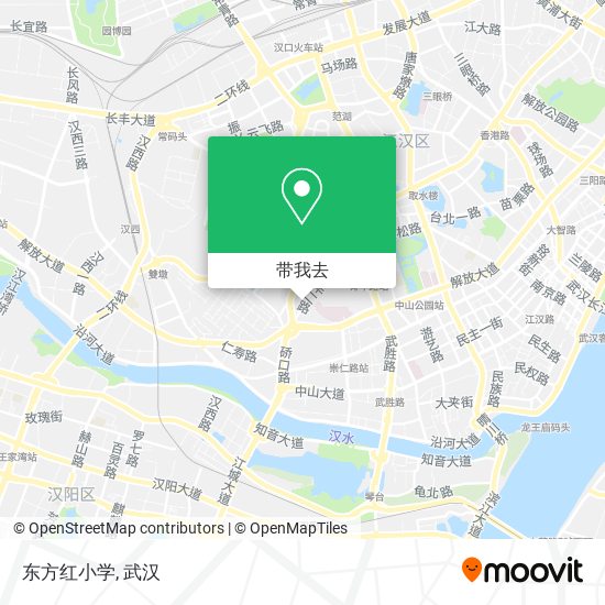 东方红小学地图