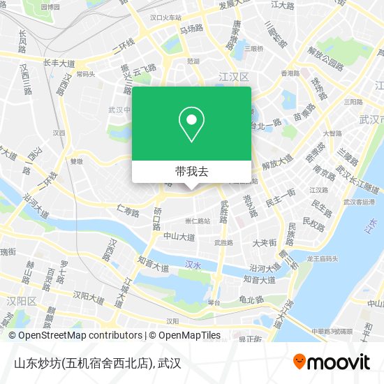 山东炒坊(五机宿舍西北店)地图