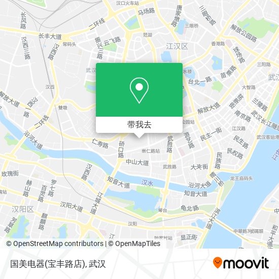 国美电器(宝丰路店)地图