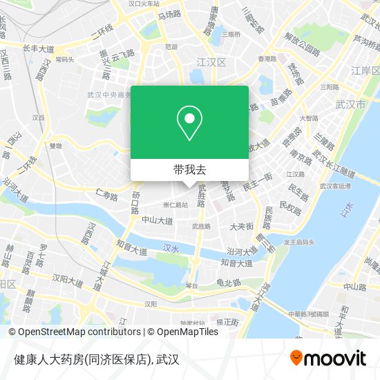 健康人大药房(同济医保店)地图