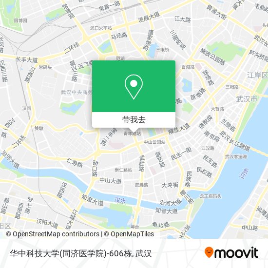华中科技大学(同济医学院)-606栋地图