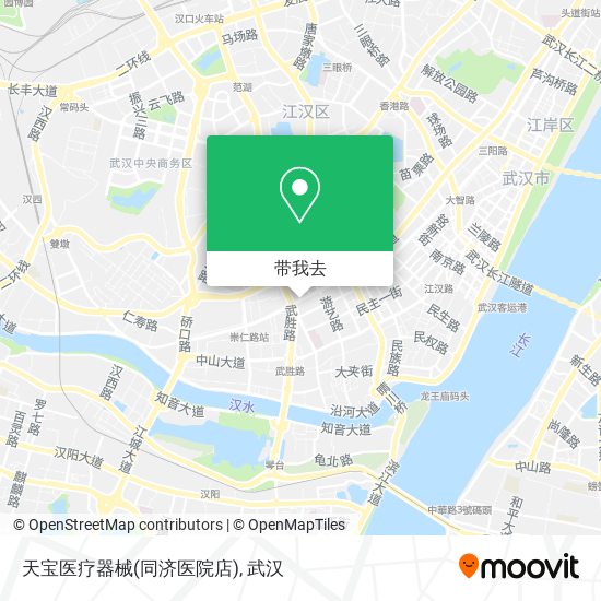 天宝医疗器械(同济医院店)地图