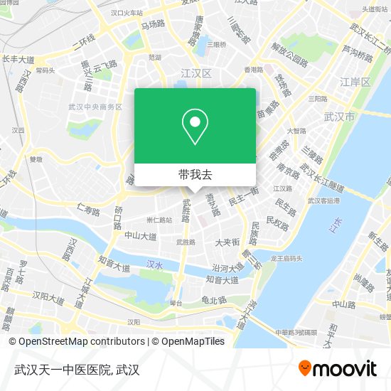 武汉天一中医医院地图