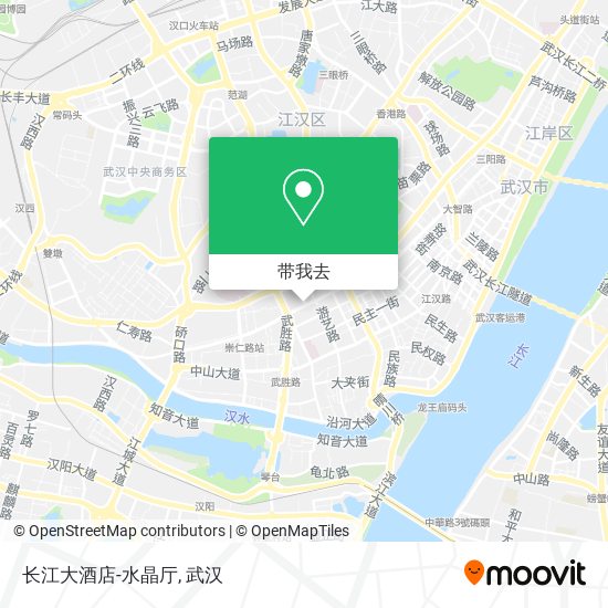 长江大酒店-水晶厅地图