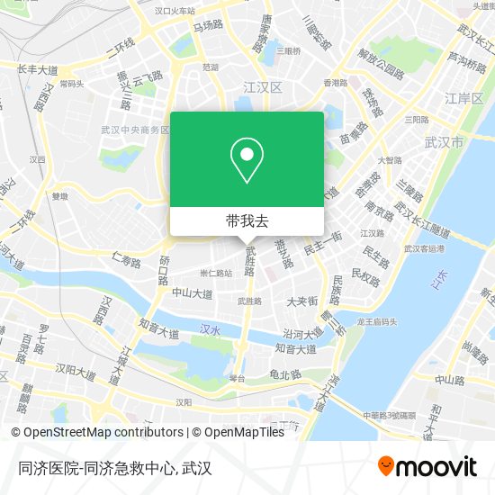 同济医院-同济急救中心地图