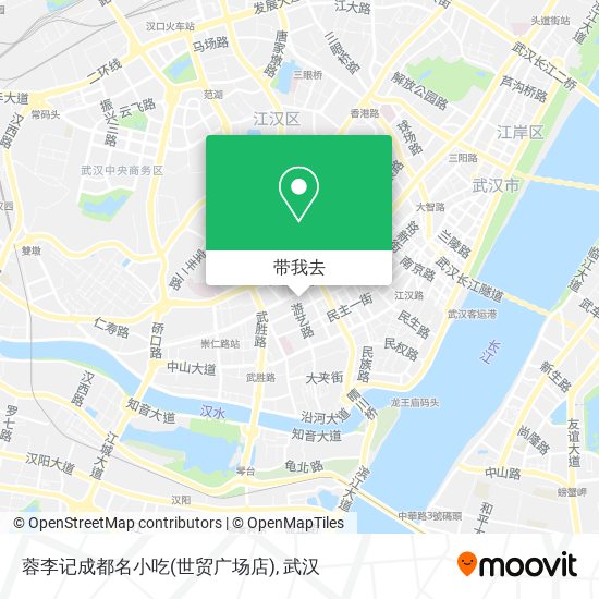 蓉李记成都名小吃(世贸广场店)地图