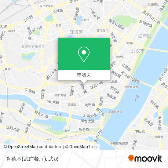 肯德基(武广餐厅)地图
