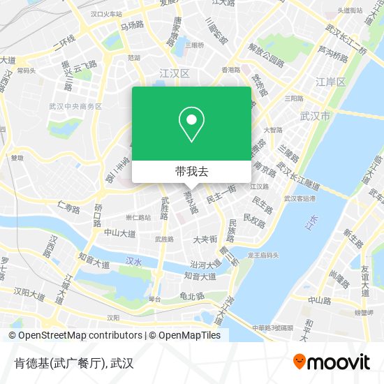 肯德基(武广餐厅)地图