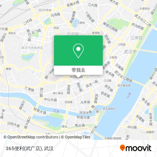 365便利(武广店)地图