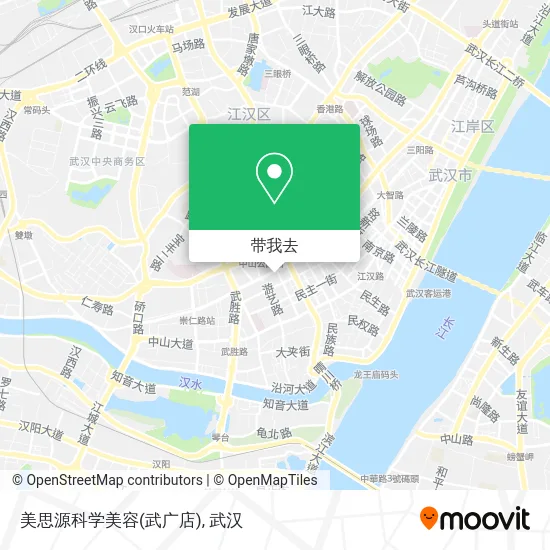美思源科学美容(武广店)地图
