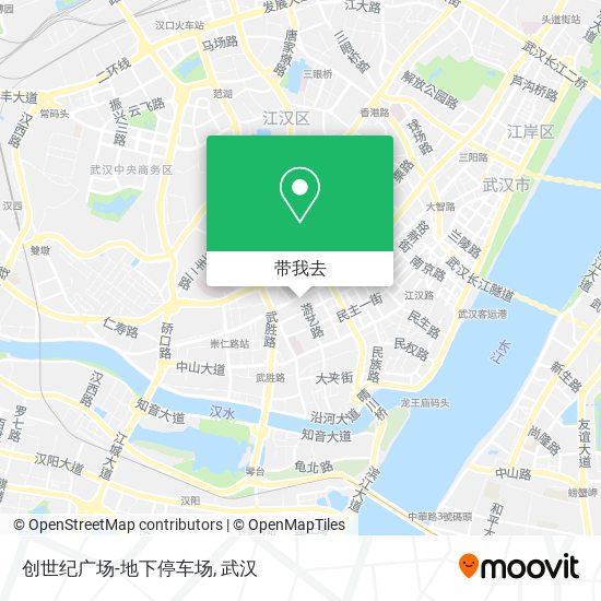 创世纪广场-地下停车场地图