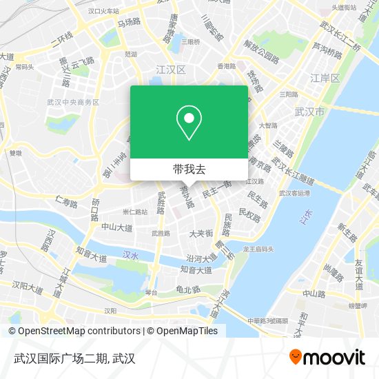 武汉国际广场二期地图