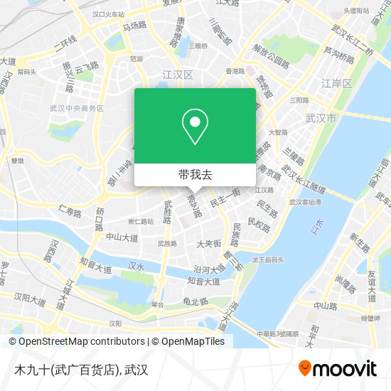 木九十(武广百货店)地图