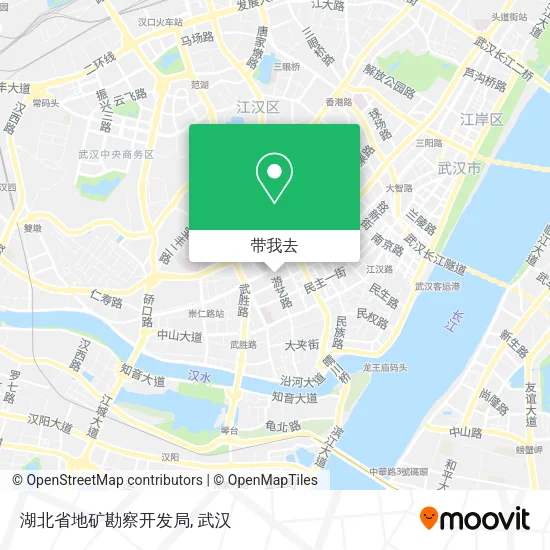 湖北省地矿勘察开发局地图